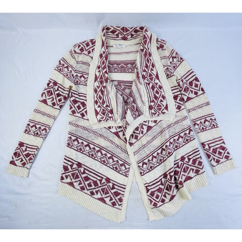 Say What?  NY Women’s Cardigan Open Front , Size XL
